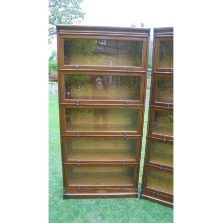 Englische antike Mahagoni Bücherregale ca 1890