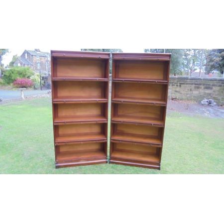 Englische antike Mahagoni Bücherregale ca 1890