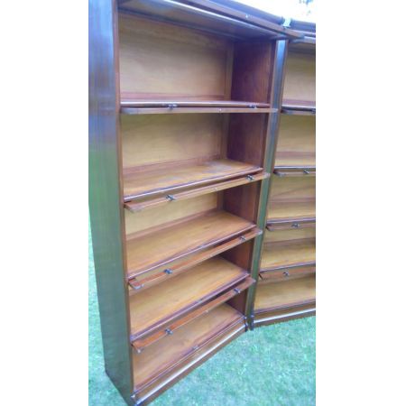 Englische antike Mahagoni Bücherregale ca 1890