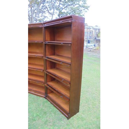 Englische antike Mahagoni Bücherregale ca 1890