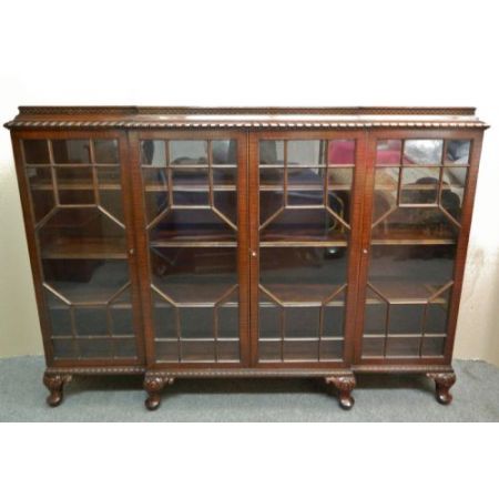 Antikes englisches Mahagoni Bücherregal Wylie & Lochhead ca 1910