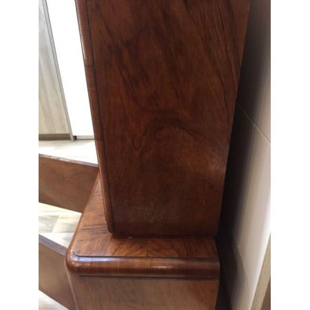 Original deutscher Art Deco Schrank Nussbaum Wohnzimmerschrank antik ca 1930