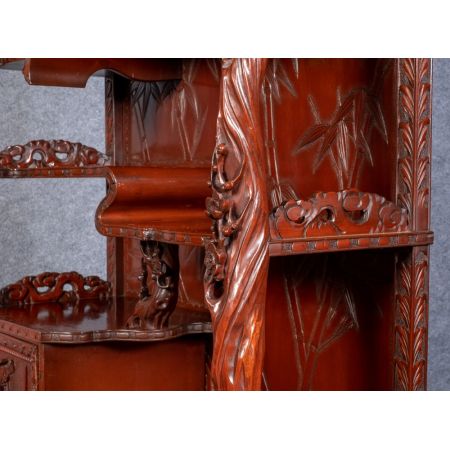 Japanischer Antiker Meiji Schrank ca 1900