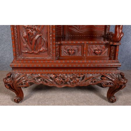 Japanischer Antiker Meiji Schrank ca 1900