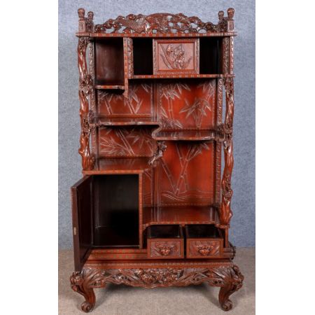 Japanischer Antiker Meiji Schrank ca 1900