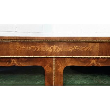 Viktorianische Englische Antike Nussbaum Vitrine 1860