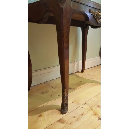 Original englische kleine Massivholz Vitrine Frankreich antik ca 1870