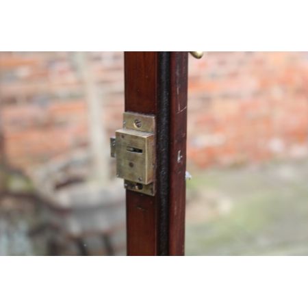 Antike Englische Mahagoni Vitrine ca 1850