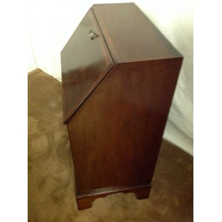 Viktorianischer antiker Mahagoni Sekretär englisch ca 1880