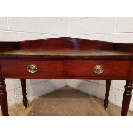 Viktorianischer Mahagoni Massivholz Schreibtisch englisch antik c1880