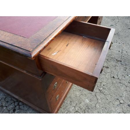 Eichen Schreibtisch Englisch original antik ca 1890