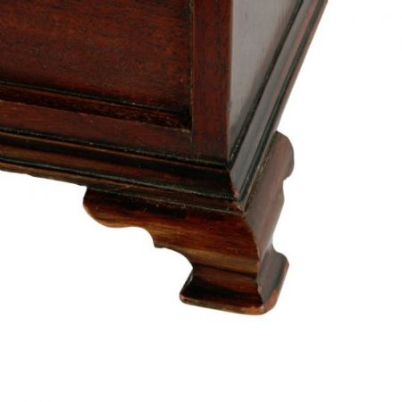 Georgianischer antiker Mahagoni Sekretär Massivholz englisch ca 1800