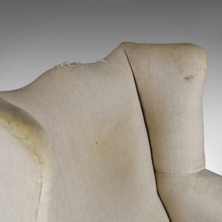 Englisches Viktorianisches Antikes Paar Sessel ca. 1890