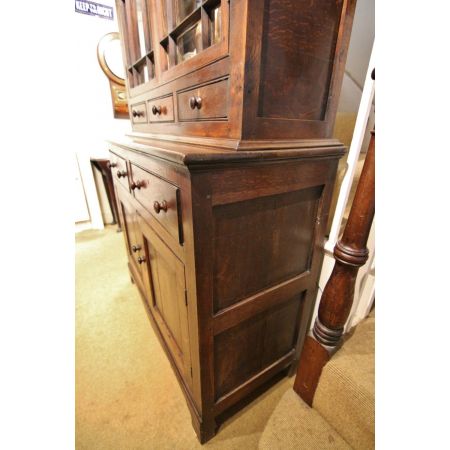 Walisischer Antiker Eichen Schrank ca. 19. JH.