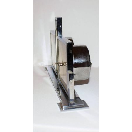 Antike Französische Art-Deco Tischuhr Wetterstation ca. 1930