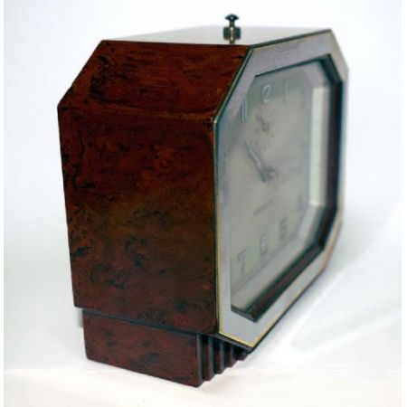 Französische Antike Art-Deco Bakelit Uhr von Vedette ca. 1930