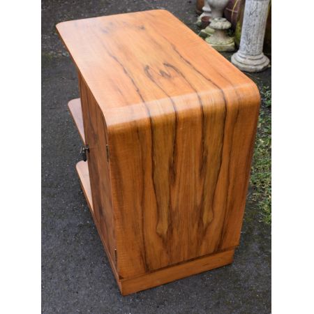 Antikes Art Deco Nussbaum Sideboard Massivholz englisch 1930