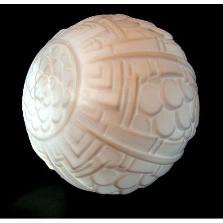 Antike Art Deco Deckenlampe geometrisch ca 1930