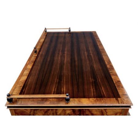 Schwedischer Art Deco Schreibtisch Palisander antik ca 1930