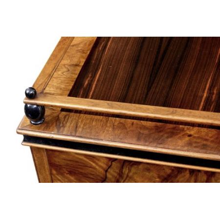 Schwedischer Art Deco Schreibtisch Palisander antik ca 1930