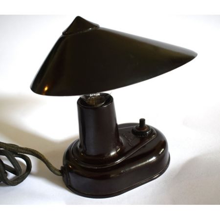 Antike Art Deco Bakelit Tischlampe Schreibtischlampe ca 1930