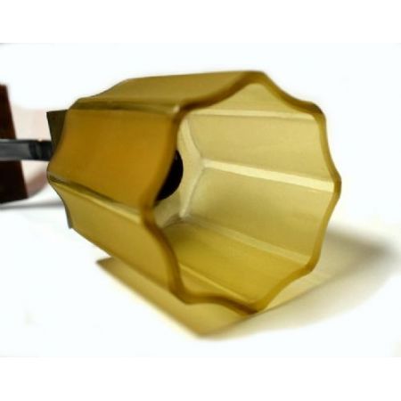 Antike französische Art Deco Tischlampe Glas Chrom Marmor ca 1930