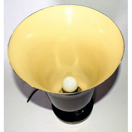 Antike Art Deco Tischlampe Flutlicht Bronze französisch ca 1930