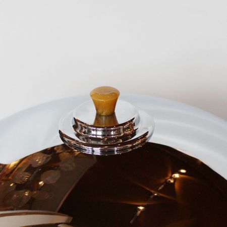 Antike Art Deco Tischlampen Chrom Bakelit englisch ca 1930