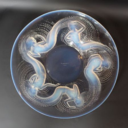 Antike Art Deco Glasschale Lalique französisch ca 1930