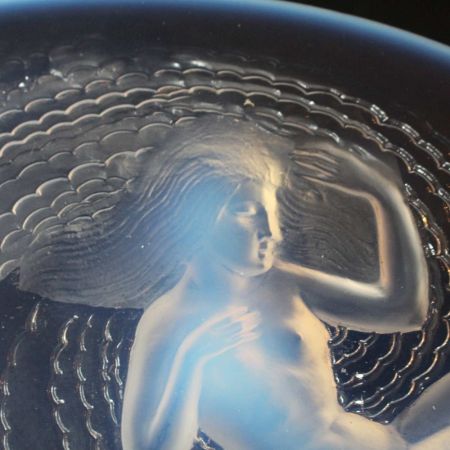 Antike Art Deco Glasschale Lalique französisch ca 1930