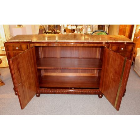 Französisches Art Deco Sideboard Palisander antik ca 1935