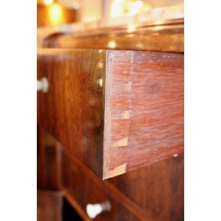 Französisches Art Deco Sideboard Palisander antik ca 1935