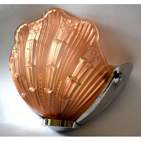 Art Deco Antikes Englisches Paar Wandleuchten ca. 1930