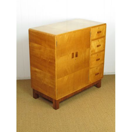 Heals Art Deco Sycamore Sideboard ca. 1930