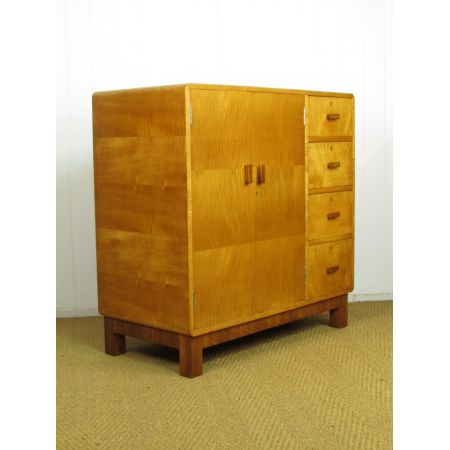 Heals Art Deco Sycamore Sideboard ca. 1930