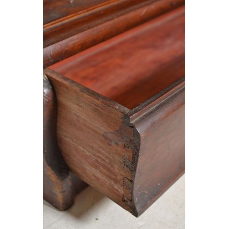 Edwardianisches Englisches Antikes Mahagoni Globe Wernicke Bücherregal ca. 1900