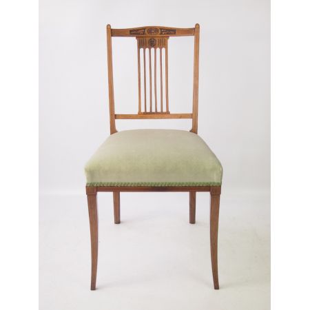 Edwardianische Palisander Esszimmer Stühle antik ca 1890