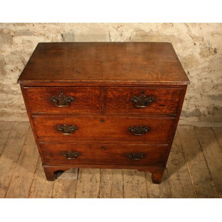 Antike Englische Eichen Kommode ca. 19. Jh.