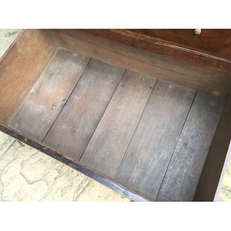 Antike Englische Nussbaum Eichen Kommode ca. 18. JH.