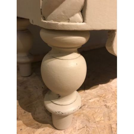 Viktorianische Englische Antike Mahagoni Bogenfront Kommode ca. 1860