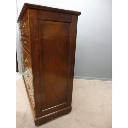 Viktorianische antike Nussbaum Kommode englisch ca 1890