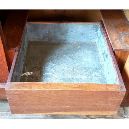 Arts and Crafts Eichen Sideboard antik ca 1890