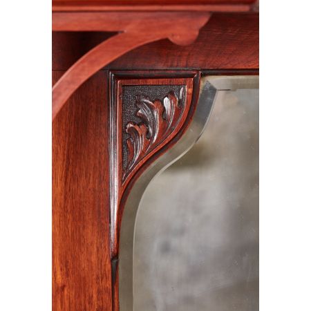 Antikes viktorianisches Nussbaum Sideboard englisch ca 1880