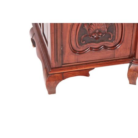 Antikes viktorianisches Nussbaum Sideboard englisch ca 1880