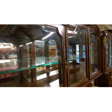 Antiker französischer Wohnzimmerschrank Eiche ca 1900