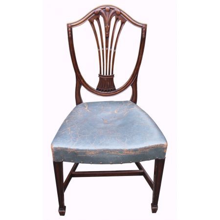 Antike Mahagoni Esszimmer Stühle englisch 19. Jh