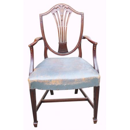 Antike Mahagoni Esszimmer Stühle englisch 19. Jh
