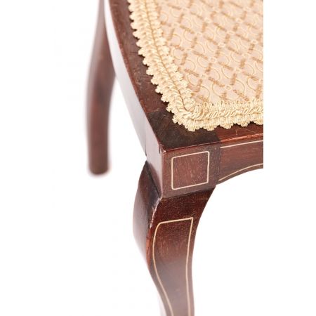 Edwardianisches Antikes Englisches Set Palisander Esszimmerstühlen ca. 1900