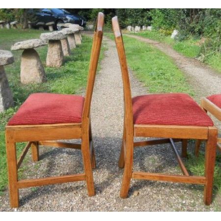 Georgianische antike Esszimmer Stühle Ulme ca 1800