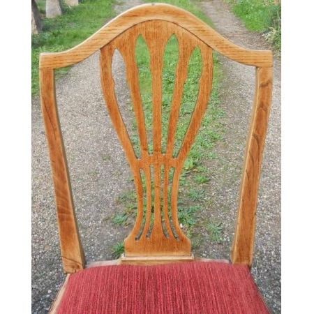 Georgianische antike Esszimmer Stühle Ulme ca 1800